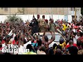 Mali soldiers celebrate after ousting president in military coup