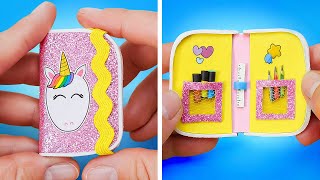 🌈 MINI SCHOOL CRAFTS 🎨 Cute & Easy DIYs You Can Make 💖