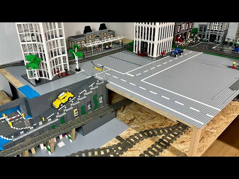 Bau einer Lego Stadt Teil 161. - Neuer Straßenverlauf