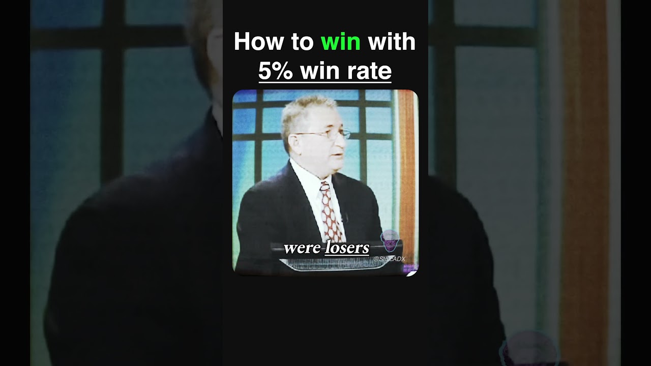 How to win with 5% win rate #motivation #inspiration #mindset #discipline #trading