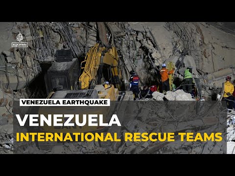 Solidarity with Venezuela: Search and rescue teams prepare to leave Colombia