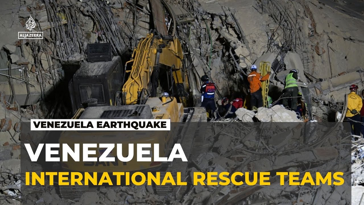 Solidarity with Venezuela: Search and rescue teams prepare to leave Colombia