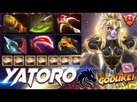 Yatoro Templar Assassin GODLIKE! - Dota 2 Pro Gameplay [Watch & Learn]