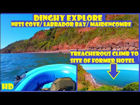 Dinghy Explore Ness Cove Shaldon - Labrador Bay Hotel Quay - Maidencombe
