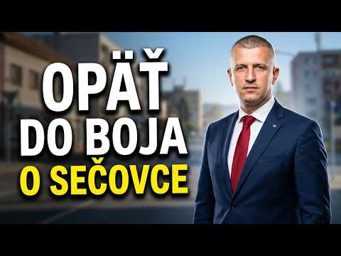 SEČOVCE: Dominik Frajkor ide opäť do boja o primátorské kreslo