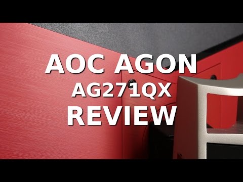 AOC Agon AG271QX Monitor Review (27inch 1440p 144hz)