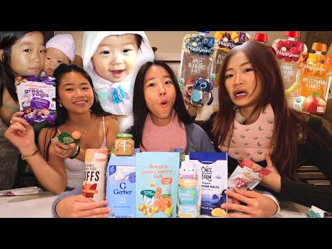 TRYING AND RANKING EVERY BABY FOOD...