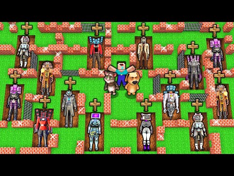 SHOCKING DISCOVERY: Secret Grave in Minecraft Maze