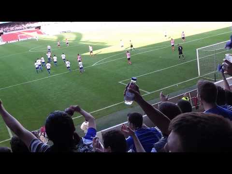 Gol del empate. Athletic B 1-1 Alaves