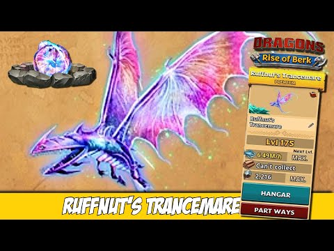 Premium Ruffnut's Trancemare (Flightmare) max Level Titan 175 | Dragons: Rise of Berk