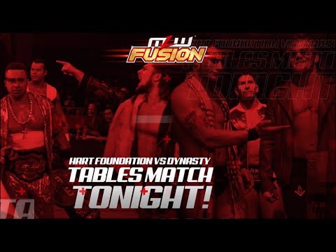 MLW Fusion Episode 55: Hart Foundation vs Dynasty – Tables Match