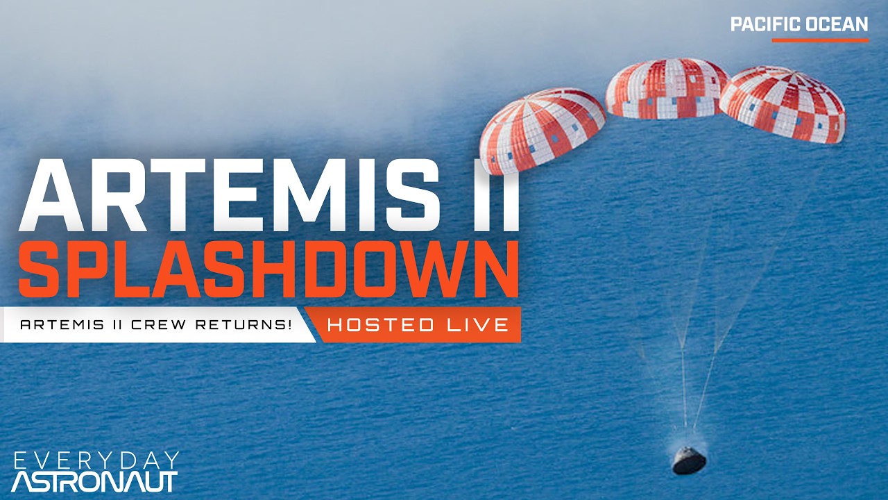 Watch the Artemis II crew come home!!! Re-entry and Splashdown! #artemis2