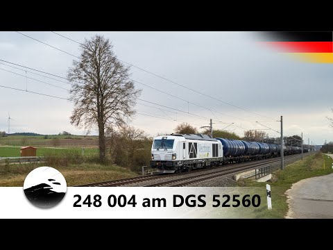[4K] Siemens Vectron Dual Mode 248 004 am DGS 52560