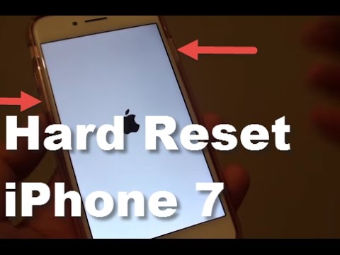 iPhone 7: How to Hard Reset / Reboot