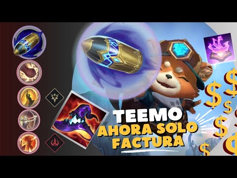 Teemo vs Vayne en la Top laine.