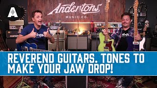 Video thumbnail for New Reverend Guitars - Roundhouse, Jetstream RB & Greg Koch Gristlemaster! by Andertons Music Co