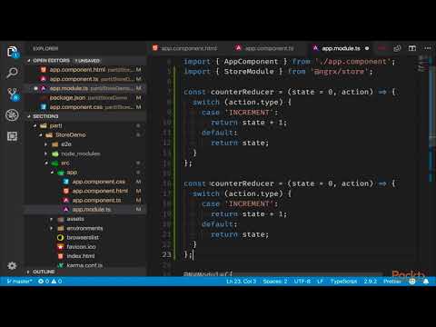 Architecting Reactive Angular Applications with Redux and NgRx:  Getting Started | packtpub.com