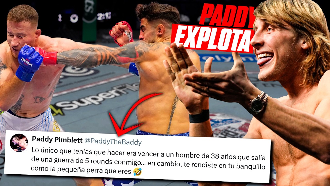 Paddy Pimblett EXPLOTA contra ILIA TOPURIA!!!