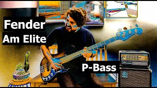 Video thumbnail for FENDER AMERICAN ELITE PRECISION BASS  COMPLETE REVIEW by Junior Cap