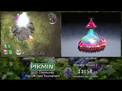 Pikmin 2 Pay Off Debt Tournament Winner's Round 2 - sbudiver vs JackDraz!