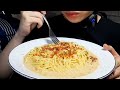 Asmr Mukbang Wow Spaghetti Carbonara Yum