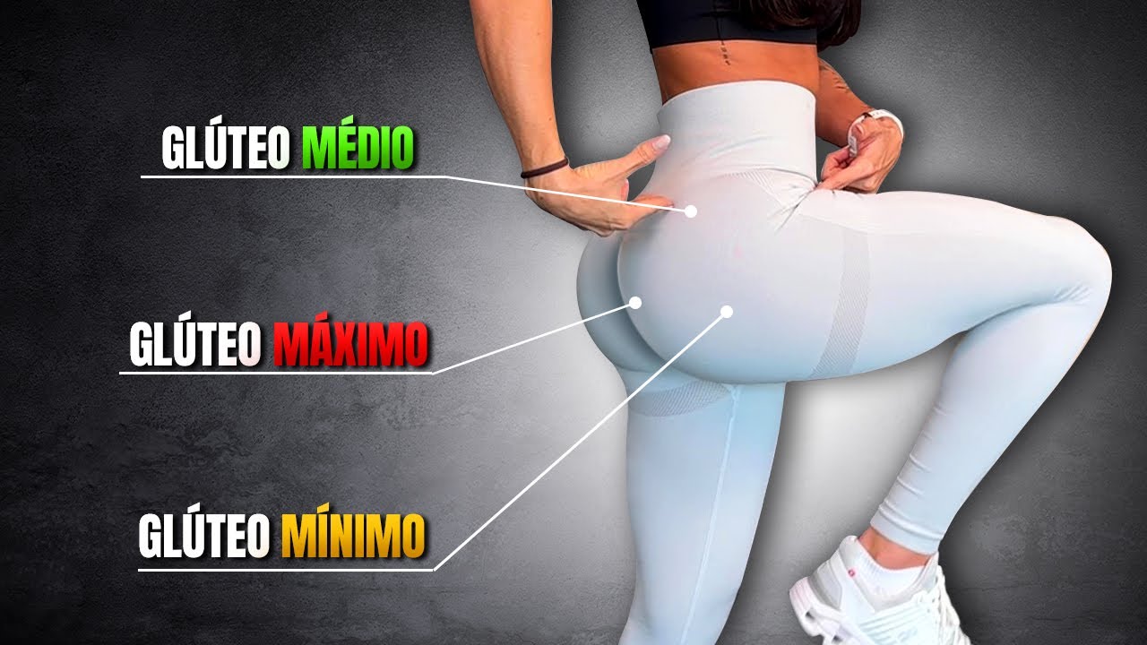 MELHORES EXERCÍCIOS para AUMENTAR as 3 PARTES DO SEU GLÚTEO