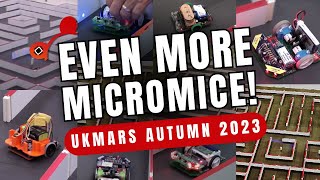UkMars Autumn Micromouse contest 2023 places 7+