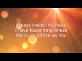 Second Chance  ~ Rend Collective ~ lyric video