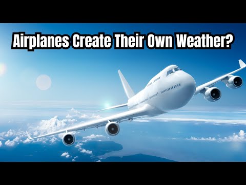 How Airplanes Create Their Own Weather