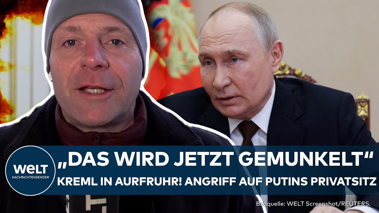 RUSSLAND: Angriff mit Langstreckenraketen auf Putins Privatsitz! Kreml in Aufruhr! "Das munkelt man"