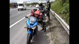 preview picture of video 'Haighy's motorbike trip to France. May 2011'