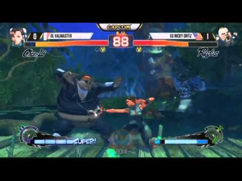 Capcom Cup 2014 USF4 - GL Vanmaster Vs EG Rick Ortiz