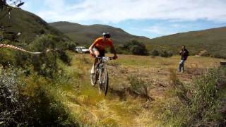 preview picture of video 'Botriver Van der stel pass challenge 60km Moutain bike race'
