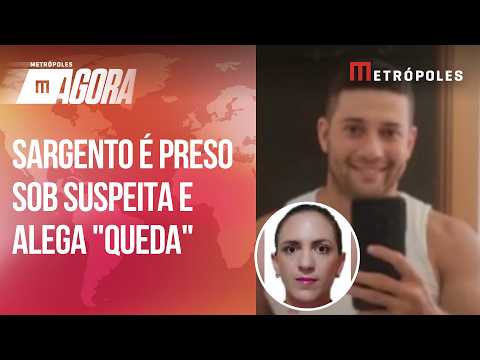 Sargento leva esposa capitã da PM morta a hospital em BH e é preso