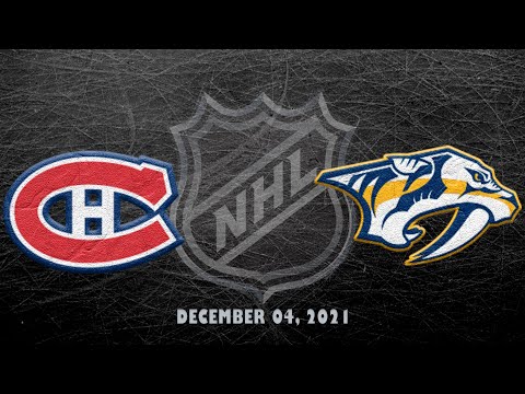 NHL Canadiens vs Predators | Dec.04, 2021