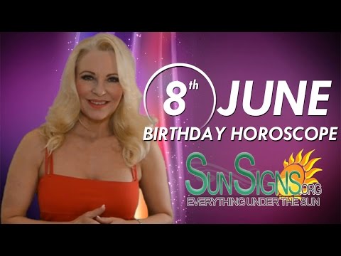 June 8th Zodiac Horoscope Birthday Personality - Gemini - Part 1