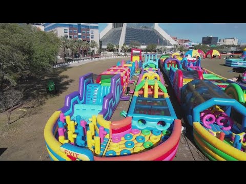 World's biggest bounce house to inflate in Jacksonville
