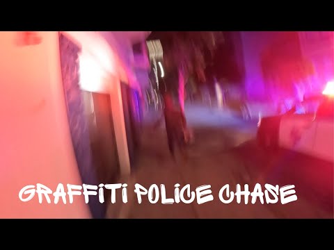 GRAFFITI POLICE CHASE | Crazy City Bombing Till Arrest