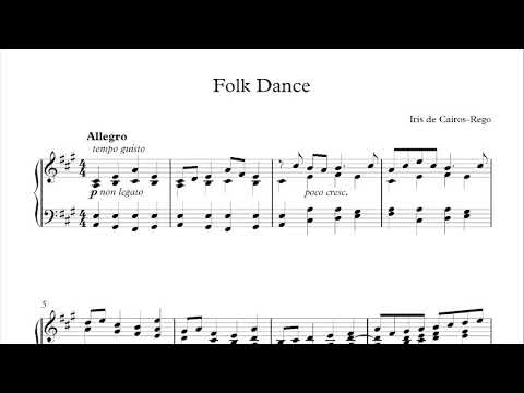 Folk Dance by Iris de Carios-Rego