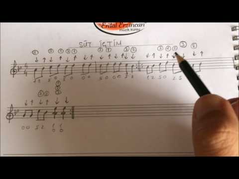 DERS 12/1. Süt İçtim Dilim Yandı Solfej (Bona) Çalışması