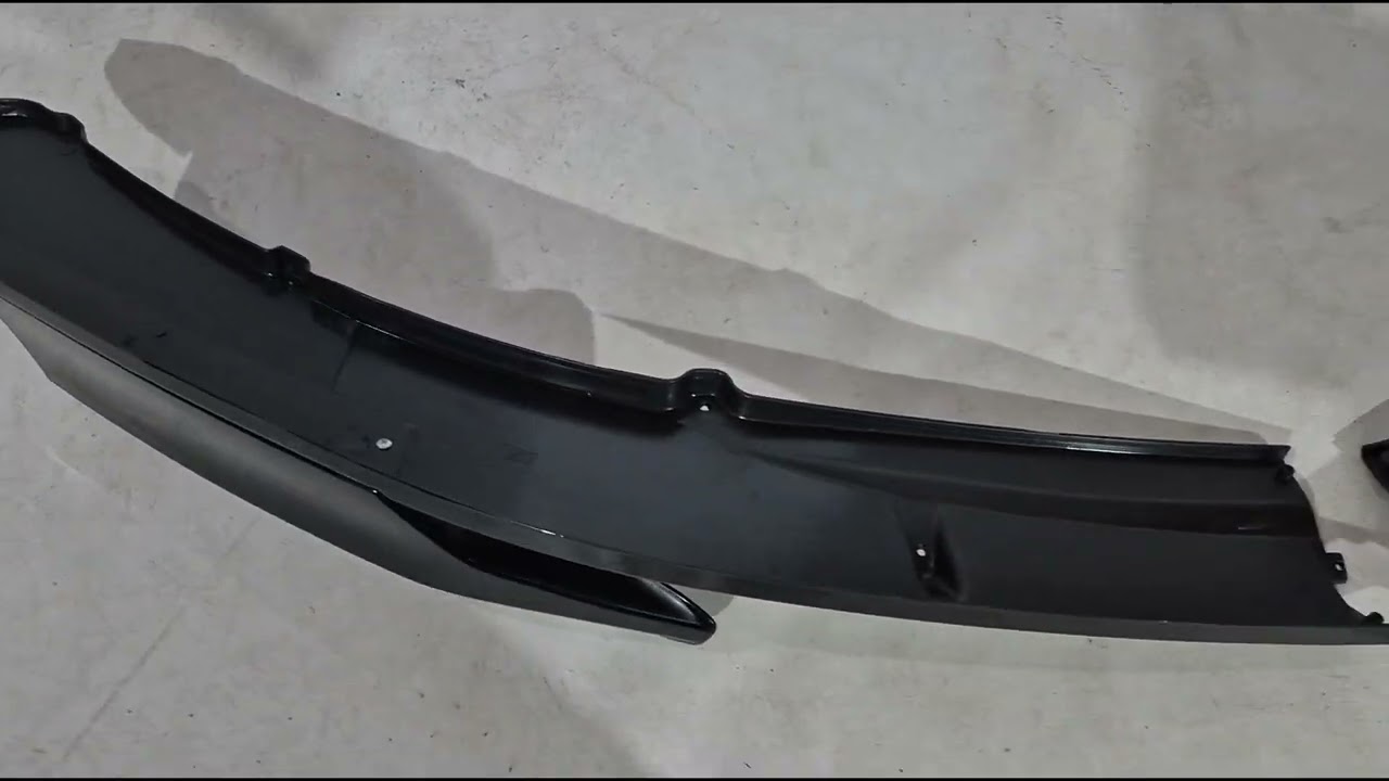 Передний сплиттер DPT V-1 (Для M Performance, Черный Глянец, 2 шт) Video 1