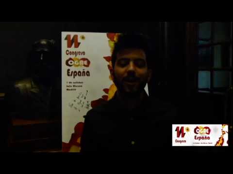 Congreso OGAE España 2016 - Salvador Beltrán saluda a los socios del club