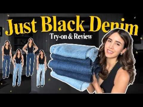 Just Black Denim Review Haul (very honest + detailed)