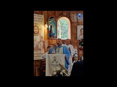 Czatachowa 22.08.2022 - Kazanie o.Daniela - Maryja uczy nas pokory i poddania się Woli Bożej