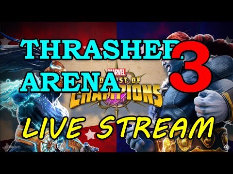 Map 7 Beta Testing + Night Thrasher Arena | Marvel Contest of Champions Live Stream