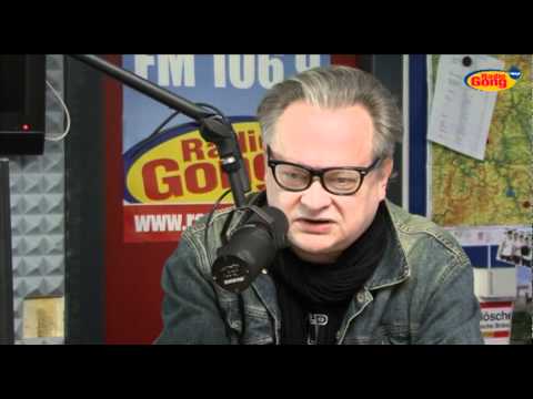 Heinz Rudolf Kunze im Radio Gong Studio in Würzburg