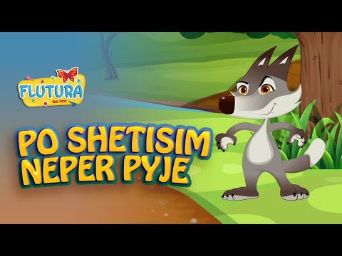 Po shetisim neper pyje (Kenge per Femije) | (Kids Song) (Wolf Song)