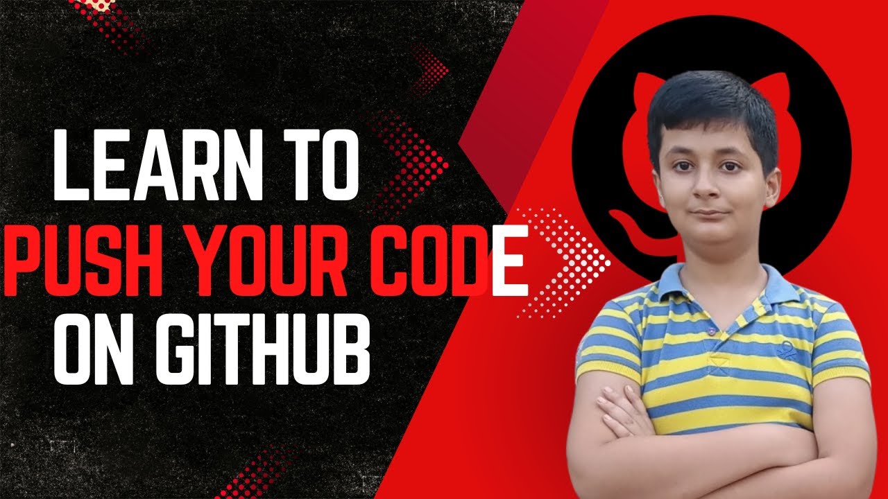 Learn to push your code on github in one shot
