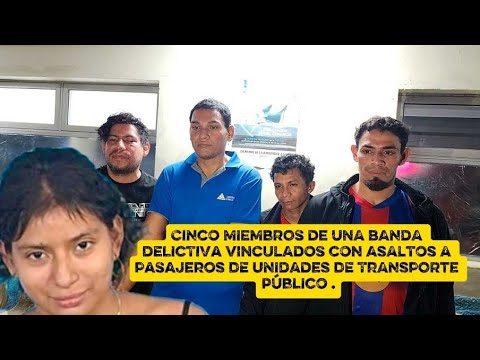 En Una Persecución Atrapan a 5 miembros de una banda de Asaltantes en San Pedro Sula. #viralhonduras