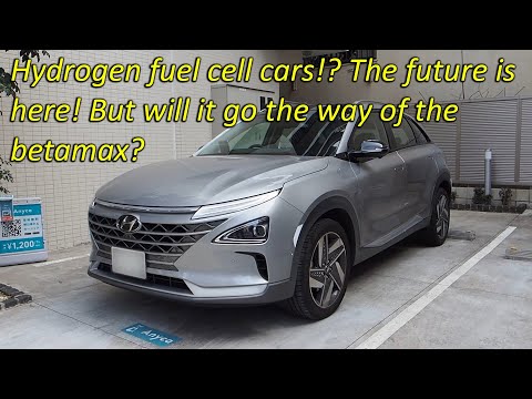 Hyundai NEXO: A quick drive around Tokyo in a hydrogen fuel cell powered car!